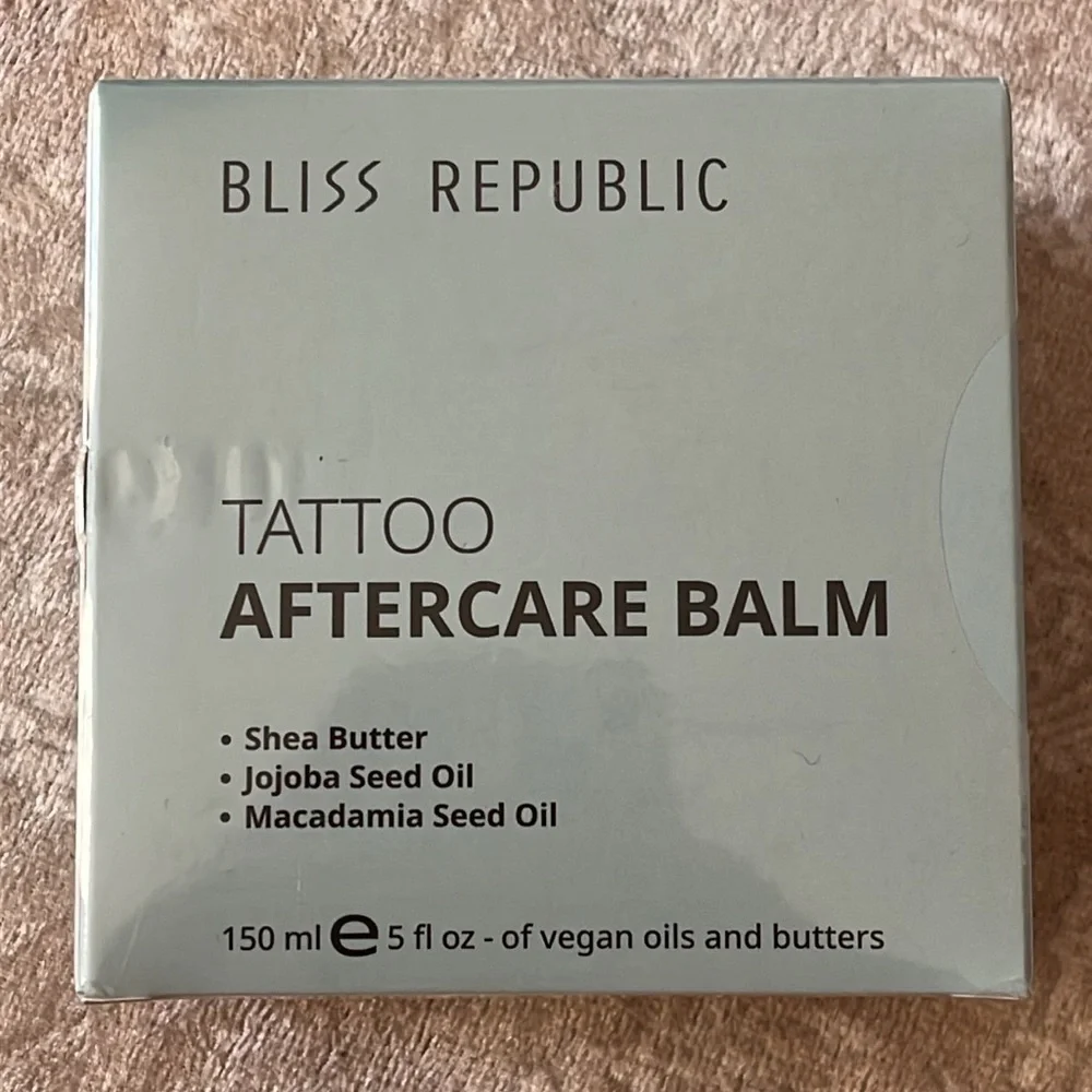 Brand New Tattoo Aftercare Balm Shea Butter Restore Body Artwork Jojoba Seed Oil